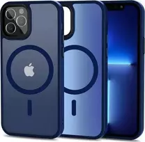 Tech-Protect MagMat MagSafe Apple iPhone 12 / 12 Pro – dėklas telefonui mėlynos spalvos matte