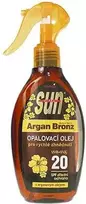 „Vivaco Sun Vital“ apsauginis aliejus nuo saulės su organiniu argano aliejumi SPF 20, 200 ml