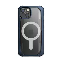 Raptic X-Doria Secure Apple iPhone 14 su MagSafe armored dėklas telefonui mėlynos spalvos