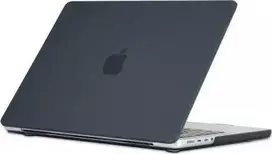 Tech-Protect SmartShell dėklas Apple MacBook Pro 16' M1 / M2 / M3 2021-2023 – matinės juodos spalvos