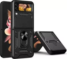 Dėklas TECH-PROTECT CAMSHIELD PRO GALAXY Z FLIP 4 Juodas