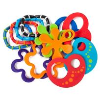 Kramtukų-pakabukų rinkinys  Oball 12 LINKY LOOPS™