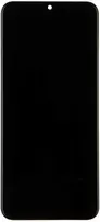 Dėklas LCD ekranas + jutiklinis blokas Samsung A037G Galaxy A03s Juodas (pakeitimų paketas)