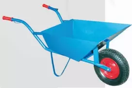 AW-Tools AWTools Statybinis karutis 85 L mėlynas