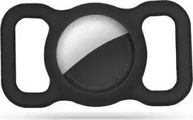 Dėklas Tech-Protect Smooth Apple AirTag – juodos spalvos