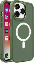 Hurtel Armored magnetic Apple iPhone 14 Plus MagSafe Color Matte - dėklas telefonui žalios spalvos