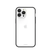 Dėklas Pela Clear Case for iPhone 13 Pro Max - Juodas