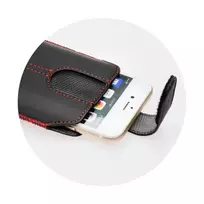 Reach Dėklas Forcell Ultra Slim M4 iPhone 6 Plus/7 Plus/8 Plus/Mate 10 Lite XXXXL juodas
