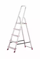 Kopėčios KRAUSE Corda, 8 pakopų, aliumininės, vienpusės, maks. darbinis aukštis 365 cm