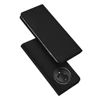Dux Ducis Skin Pro Honor Magic5 atverčiamas card wallet su stoveliu dėklas telefonui juodos spalvos