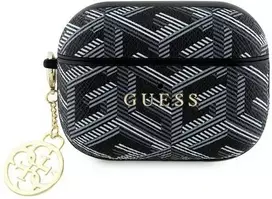 Guess GUAP2PGCE4CK AirPods Pro 2 cover - dėklas ausinėms juodos spalvos GCube Charm