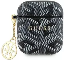 Guess GUA2PGCE4CK dėklas, skirtas AirPods 1/2 – juodas GCube Charm