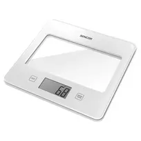 Sencor elektroninės virtuvinės svarstyklės 5kg SKS5030WH