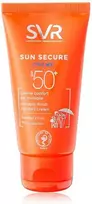 SVR Sun Secure Comfort Kreminis SPF 50+ apsauginis kremas nuo saulės, 50 ml