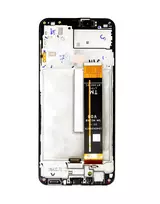 Dėklas Skystųjų kristalų ekranas + jutiklinis blokas Samsung M236B Galaxy M23 5G Juodas (Paslaugų paketas)