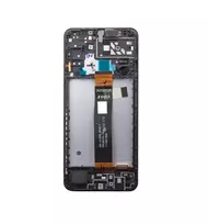 Dėklas LCD ekranas + jutiklinis blokas Samsung A047F Galaxy A04s Juodas (Paslaugų paketas)