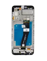 Dėklas LCD ekranas + jutiklinis blokas Samsung A035G Galaxy A03 Juodas (pakeitimų paketas)