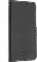 Insmat Exclusive Flip Case piniginės dėklas, Samsung Galaxy A40, juodas