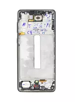 Dėklas LCD ekranas + jutiklinis blokas + priekinis dangtelis Samsung A336B Galaxy A33 5G Awesome Juodas (Paslaugų paketas)