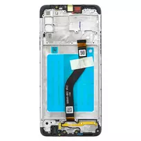 Dėklas LCD ekranas + jutiklinis blokas „Samsung A207 Galaxy A20s Juodas“ (pakeitimų paketas)