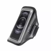 FIXED Armband sportinis riešo dėklas, skirtas išmaniesiems telefonams iki 6,7" juoda