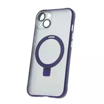 TelForceone "Mag Ring" dėklas iPhone 14 6,1 violetinės spalvos