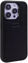 Audi GT Synthetic Leather Apple iPhone 15 Pro Max - dėklas telefonui juodos spalvos