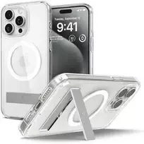 Spigen Ultra Hybrid S (MagFit) dėklas skirtas Apple iPhone 15 Pro, spalva - Crystal Clear