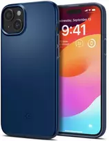 Spigen Thin Fit dėklas skirtas Apple iPhone 15 Plus,  spalva - Navy Blue
