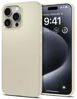 Spigen Thin Fit dėklas skirtas Apple iPhone 15 Pro,  spalva - Mute Beige