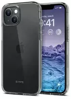 Crong Crystal Slim Cover – dėklas, skirtas iPhone 15 Plus (skaidrus)
