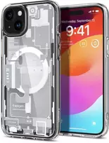 Spigen Ultra Hybrid Zero One (MagFit) dėklas skirtas Apple iPhone 15 Plus, spalva - Zero One White