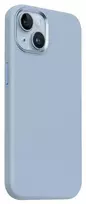 Crong Color Cover LUX Magnetic - Dėklas iPhone 15 Plus MagSafe (mėlyna)