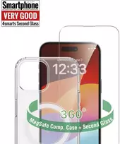 Dėklas „4smarts 360“ apsaugos rinkinys, skirtas „Apple iPhone 15“