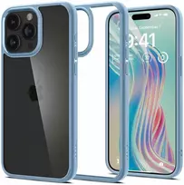 Spigen Crystal Hybrid, sierra dėklas telefonui mėlynos spalvos – Apple iPhone 15 Pro Max
