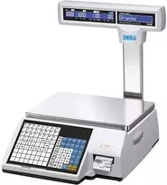 Virtuvinės svarstyklės Svarstyklės su etiketės spausdinimu CAS CL5000J P 15 kg
