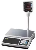 Virtuvinės svarstyklės Elektroninės svarstyklės CAS PR II PLUS P 15 kg