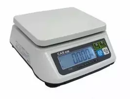 Virtuvinės svarstyklės Elektroninės svarstyklės CAS SW II - DD 30 kg. su dvigubu ekranu