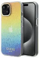Apple iPhone 13 / 14 / 15 Guess dėklas IML Faceted Mirror Disco Iridescent (GUHCP14SHDECMI) įvairiaspalvis