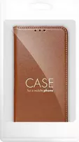 Dėklas Forcell OEM SMART PRO odos laikiklis IPHONE 14 Pro rudos spalvos
