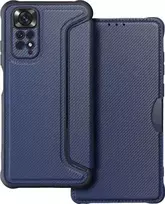 Dėklas Oem RAZOR Book skirtas Xiaomi Redmi Note 11 / 11S mėlynos spalvos