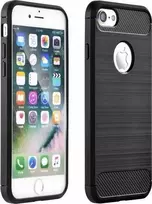 iLike OEM dėklas, skirtas iPhone XS MAX, anglies pluošto, juodas