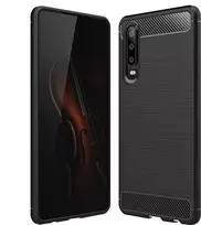 Dėklas Oem Case for Huawei P30 Carbon juodas