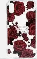 Dėklas KLASĖS ADIDAS Y-3 SNAP CASE FLOWER GRAPHIC IPHONE XR CLEAR