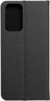 Dėklas Forcell Oem LUNA Book Carbon for Xiaomi Redmi Note 10 Pro juodos spalvos