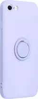 Dėklas Forcell Oem Case for iPhone 7 / 8 / SE 2020 / SE 2022 Silicone Ring violetinė