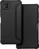 Dėklas Oem RAZOR Book skirtas Samsung Galaxy A22 5G juodos spalvos