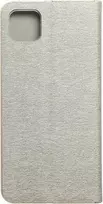Dėklas Forcell Oem LUNA Book Gold skirtas Samsung Galaxy A22 5G sidabro spalvos