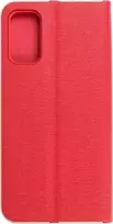 Dėklas Forcell Oem LUNA Book Gold skirtas Xiaomi Redmi Note 10 5G / Poco M3 Pro / Poco M3 Pro 5G raudonas