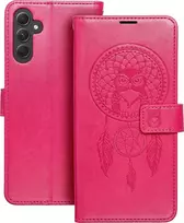 Oem MEZZO Book dėklas skirtas Samsung Galaxy A34 5G dreamcatcher magenta